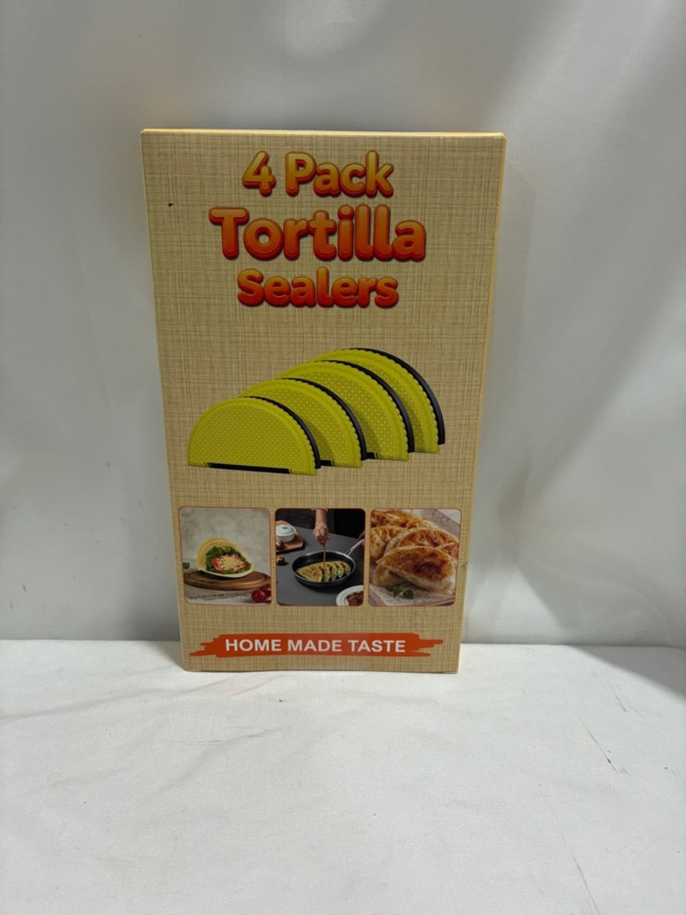 4-Pack Tortilla Sealers - Yellow NWT